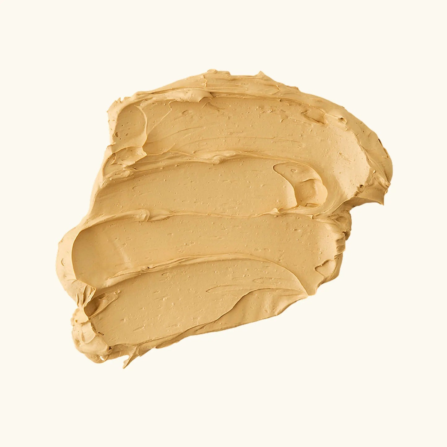 Gleamin Vitamin C Clay Mask; beige clay facial mask texture close-up