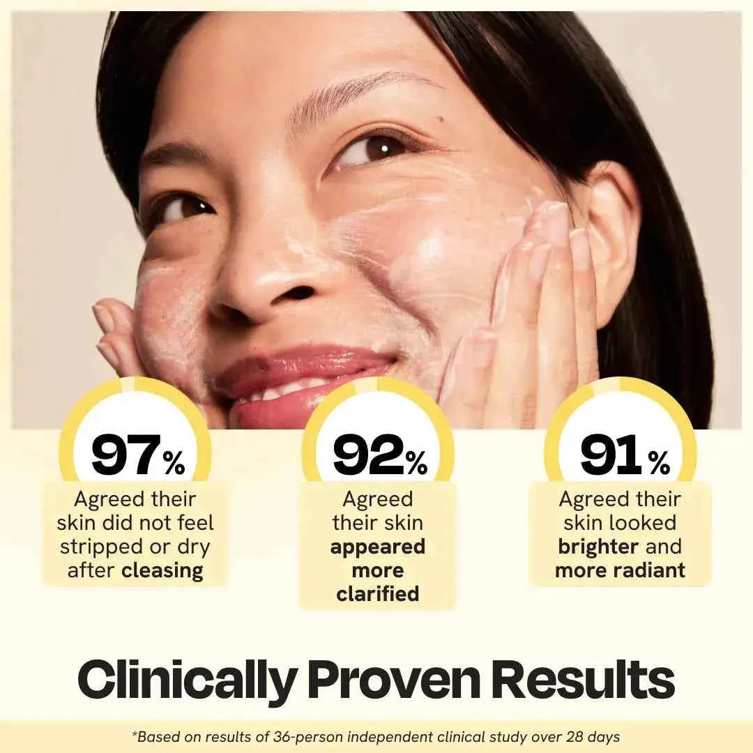 Clarifying Brightening Cleanser With Two Percent Salicylic Acid AHA PHA