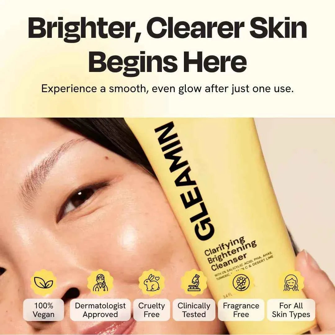 Clarifying Brightening Cleanser With Two Percent Salicylic Acid AHA PHA