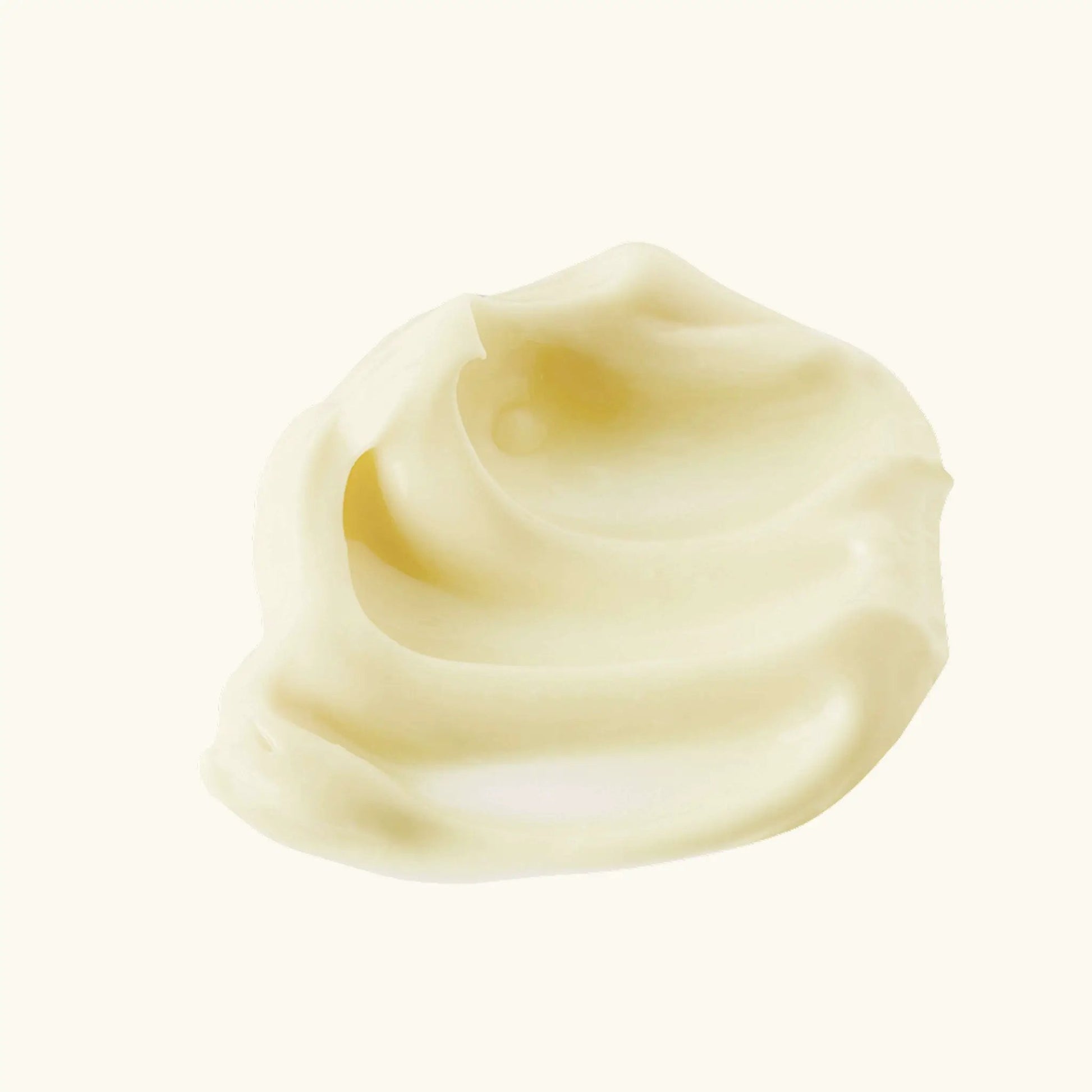 Gleamin Advanced Brightening Moisturizer facial lotion with pale yellow cream swirl.