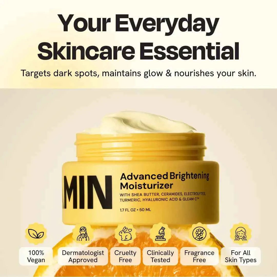 Advanced Brightening Daily Moisturizer With Hyaluronic Acid And Ceramides