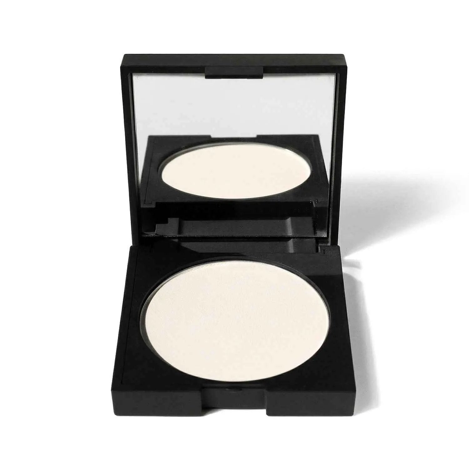 Velvet Mineral Powderset two cream powders in a black dual-pan compact with mirror