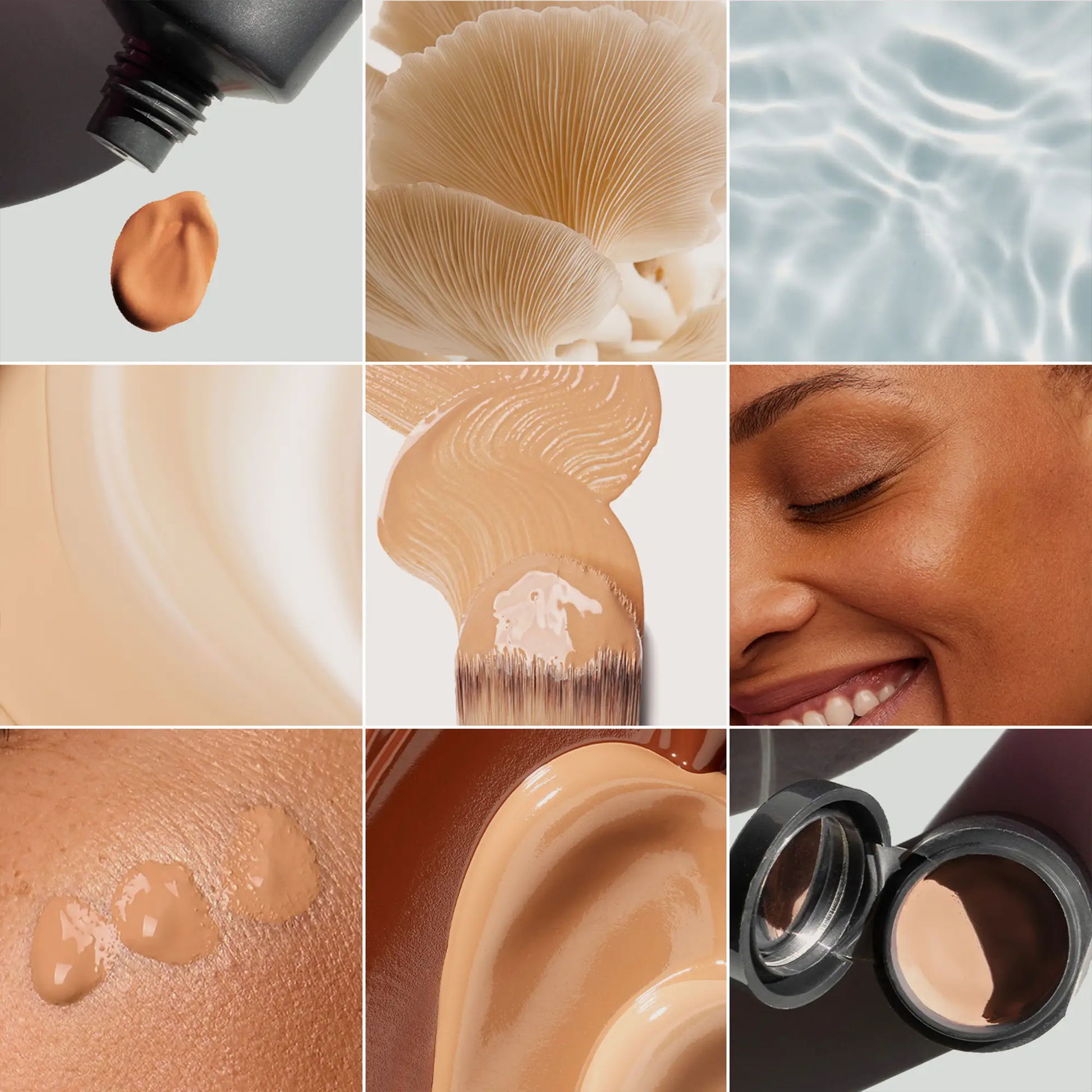 SMOOTH Crème Concealer & Foundation Duo by AmazingCosmetics; beige-toned complexion kit