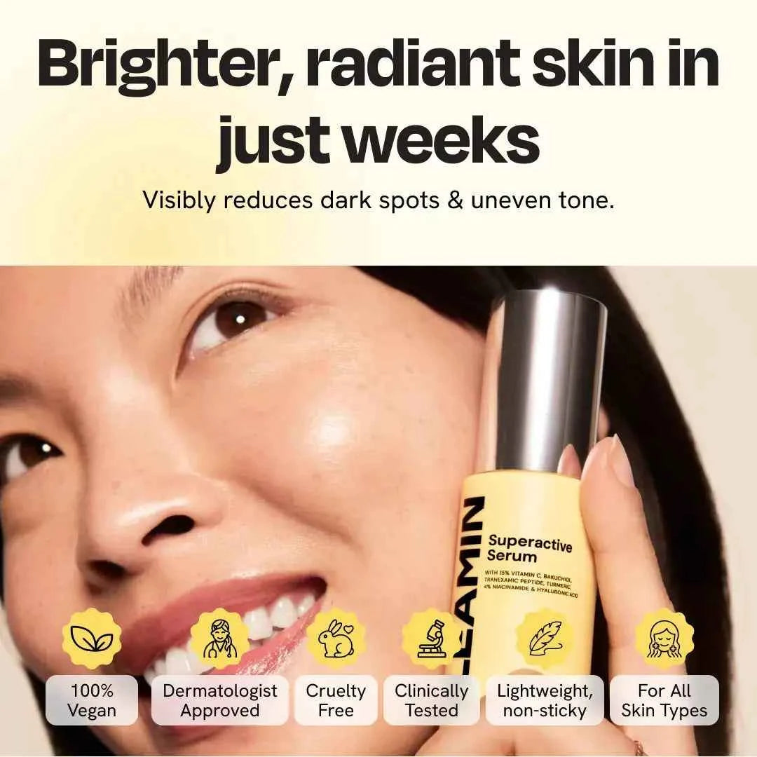 Superactive Serum 15 Percent Vitamin C For Brighter Firm Skin